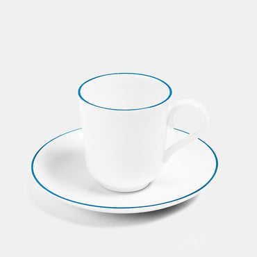 Espresso Cup and Saucer - Line