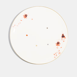 Coupe Dinner Plate (28cm) - Dragon Flower