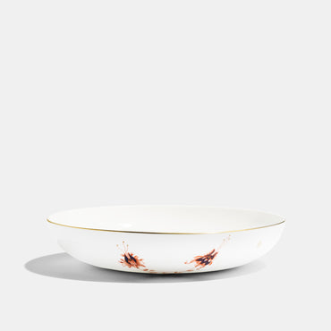 Large Coupe Bowl - Dragon Flower