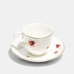 Teacup & Saucer - Dragon Flower