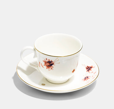 Dragon Flower Teacup & Saucer - Discontinued