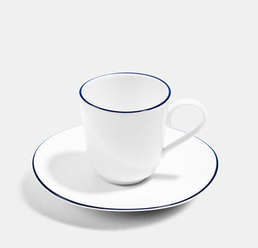 Espresso Cup and Saucer - Line Cobalt - Second Quality