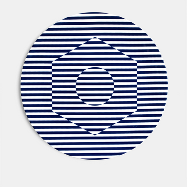 28cm Coupe Dinner Plate - Superstripe - Discontinued