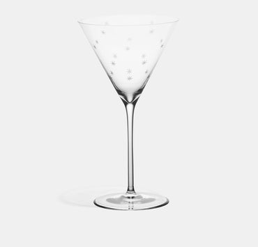 FREE GIFT | Star Cut Martini Glass (set of 2) - The Cocktail Collection - Buy One Get One Free