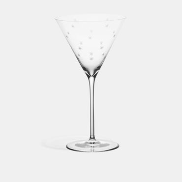 FREE GIFT | Star Cut Martini Glass (set of 2) - The Cocktail Collection - Buy One Get One Free