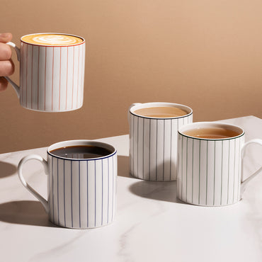 Pinstripe Large Mug - 350ml/12fl oz