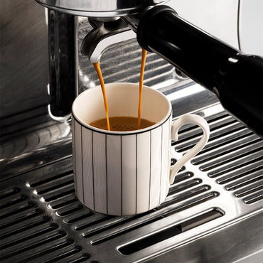 Pinstripe Espresso Cup - 140ml/5fl oz