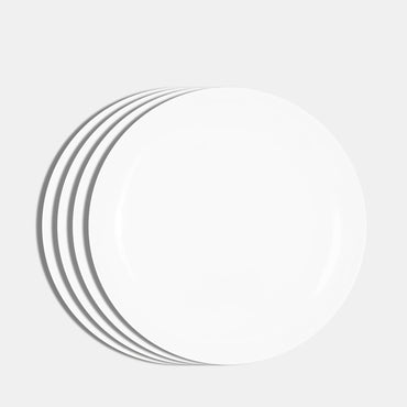 White Coupe Side Plate (24cm)