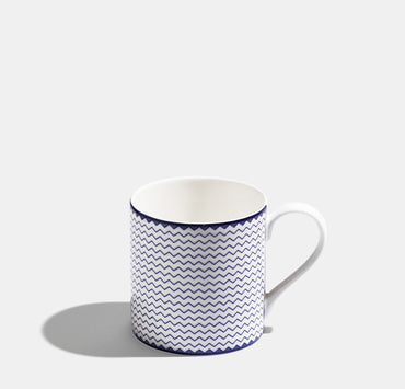 ZigZag Mug- Cobalt