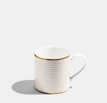 ZigZag Mug - Gold