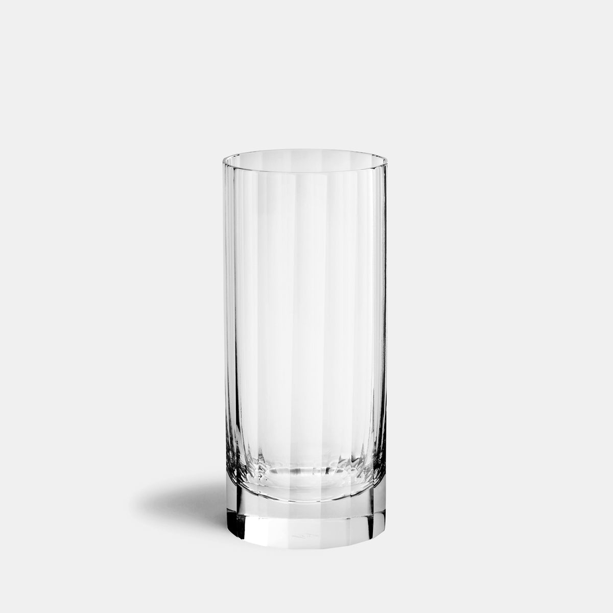 Fluted Highball Glass