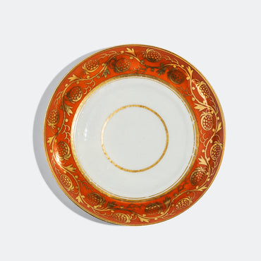 Flight and Barr Saucer, C.1810 and Reflect Gold Teacup