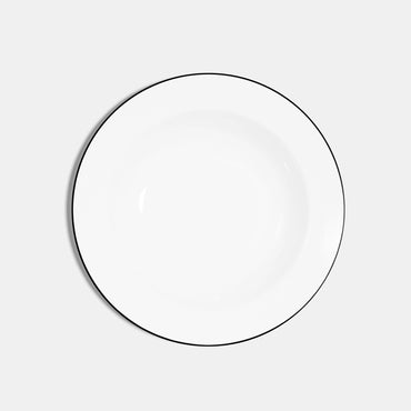 Line Rimmed Side Plate (23cm) -  Second Quality