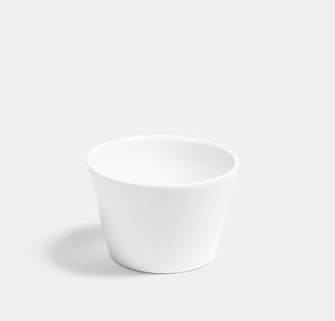 Deco Sugar Bowl - White