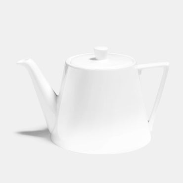 Deco Large Teapot - White