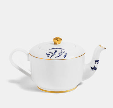 Medium Teapot - Details from Willow