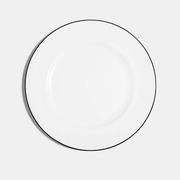 Line Rimmed Dinner Plate (27cm) - Second Quality