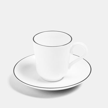 Espresso Cup and Saucer - Line