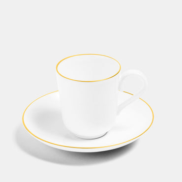 Espresso Cup and Saucer - Line